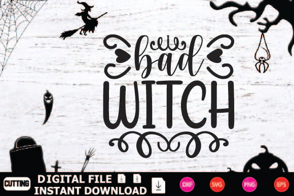 Bad Witch SVG Shahin alam 