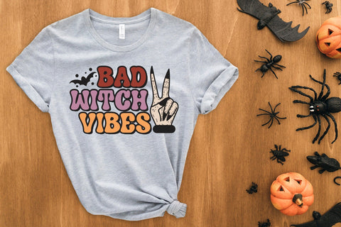 Bad Witch Vibes | Halloween Witch Sublimation Sublimation CraftLabSVG 