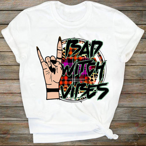 Bad Witch Vibes Png, Halloween Witch, Witch Hand, Halloween Sublimation, Halloween Png, witchy png, spooky png, Sublimation Designs Download SVG DiamondDesign 