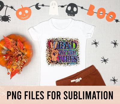 Bad Witch Vibes Png Sublimation Design, Halloween Png, Witch Png, Halloween Vibes Png, Spooky Png, Witch Vibes Png, Digital Download SVG BOO-design 