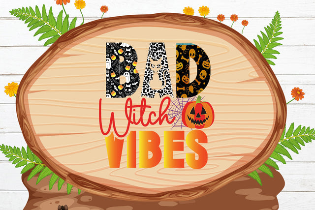 Bad Witch Vibes Sublimation Design Sublimation Rafiqul20606 