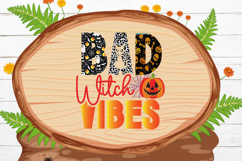 Bad Witch Vibes Sublimation Design Sublimation Rafiqul20606 