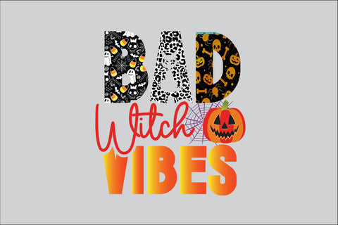 Bad Witch Vibes Sublimation Design Sublimation Rafiqul20606 