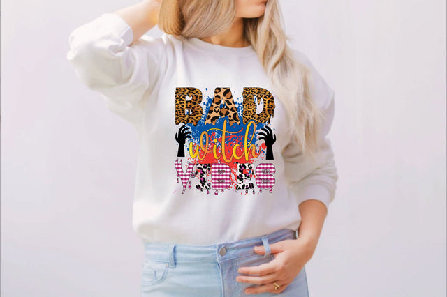 bad witch vibes Sublimation SVGArt 