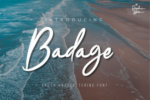 Badage Font twinletter 