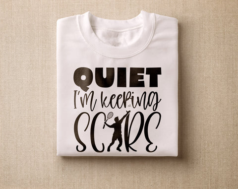 Badminton SVG Bundle, 6 Designs, Badminton Quotes SVG, Badminton Shirt SVG, I Put The Bad In The Badminton SVG, Badminton Is My Favorite Therapy SVG SVG HappyDesignStudio 