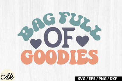 Bag full of goodies Retro SVG SVG akazaddesign 