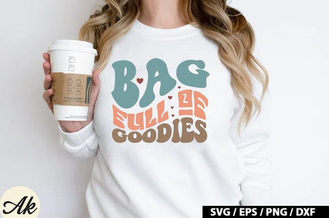 Bag full of goodies Retro SVG SVG akazaddesign 
