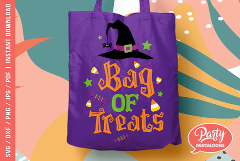 BAG OF TREATS | funny Halloween SVG SVG Partypantaloons 