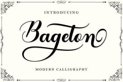 Bageton Font Nurul Kamal 