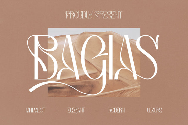 Bagias Typeface Font Storytype Studio 