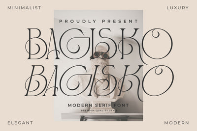 BAGISKO Typeface Font Storytype Studio 