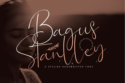Bagus Stanlley - Stylish Script Font Font StringLabs 