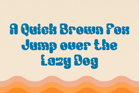 Bagusih | Groovy Retro Font Font twinletter 