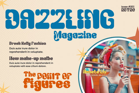 Bagusih | Groovy Retro Font Font twinletter 