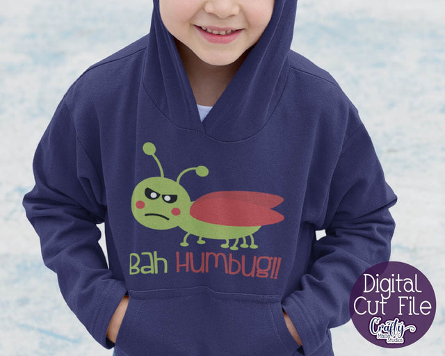 Bah Humbug Svg - Christmas Quote SVG Crafty Mama Studios 