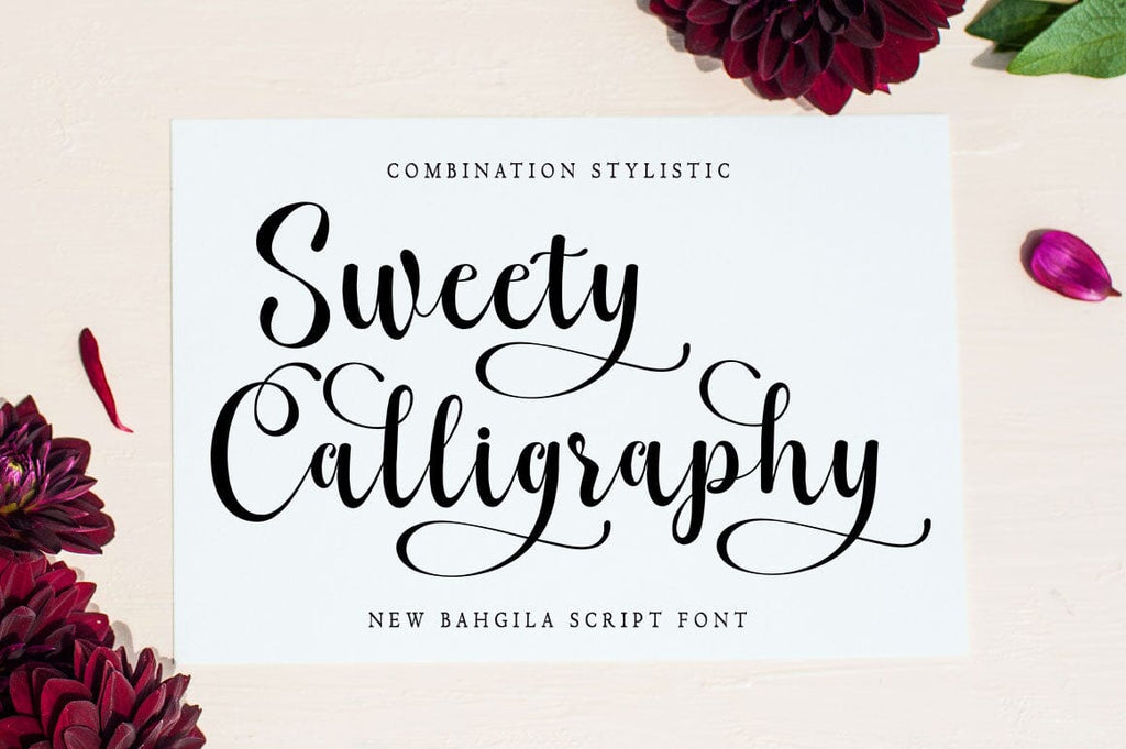 Bahgila Script font - So Fontsy