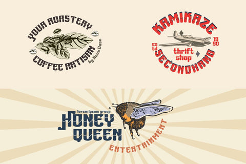 Bahiyoh | Groovy Retro Font Font twinletter 