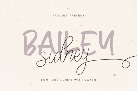 Bailey Sidney Font Qwrtype Foundry 