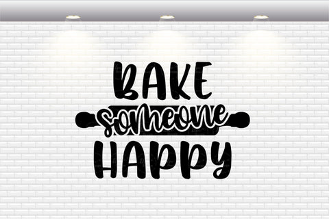 Bake Someone Happy - SVG, PNG, DXF, EPS SVG Elsie Loves Design 