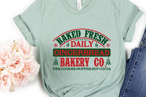 Baked fresh daily gingerbread bakery co.pies.cookies.muffins.hot cocoa SVG Angelina750 