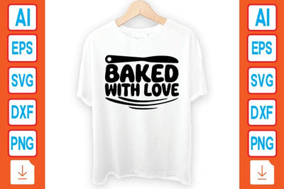 Baked with Love SVG Craftlabsvg24 