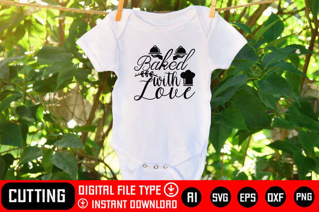 Baked with Love SVG CraftlabSvg29 