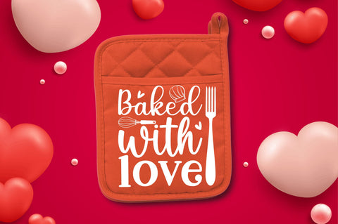 Baked with love SVG SVG Regulrcrative 
