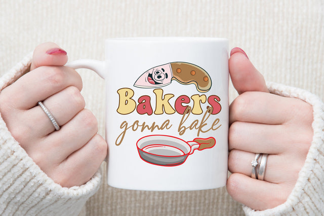 Bakers gonna bake Retro Sublimation SVG designartist 
