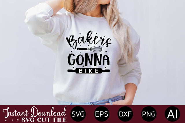 Bakers Gonna Bike SVG SVG designmaster24 
