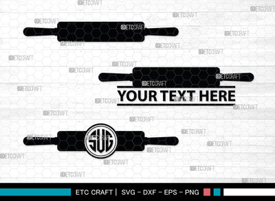 Bakery Monogram, Bakery Silhouette, Bakery SVG, Baking Svg, Rolling Pin Svg, Spoon Svg, SB00162 SVG ETC Craft 