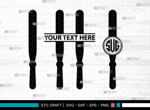 Bakery Monogram, Bakery Silhouette, Bakery SVG, Baking Svg, Rolling Pin Svg, Spoon Svg, SB00162 SVG ETC Craft 