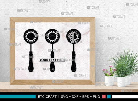 Bakery Monogram, Bakery Silhouette, Bakery SVG, Baking Svg, Rolling Pin Svg, Spoon Svg, SB00162 SVG ETC Craft 