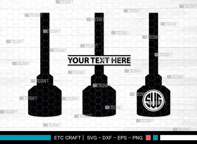 Bakery Monogram, Bakery Silhouette, Bakery SVG, Baking Svg, Rolling Pin Svg, Spoon Svg, SB00162 SVG ETC Craft 