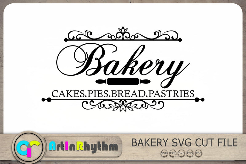 Bakery Shop Svg, Bakery Svg, Patisserie Svg, Bakeshop Svg, Bakery Signage SVG Artinrhythm shop 