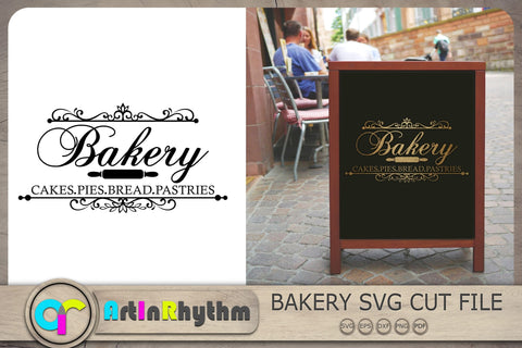 Bakery Svg, Bakery Sign Svg, Bakeshop Svg, Patisserie Svg, Bakery Svg Cut File SVG Artinrhythm shop 