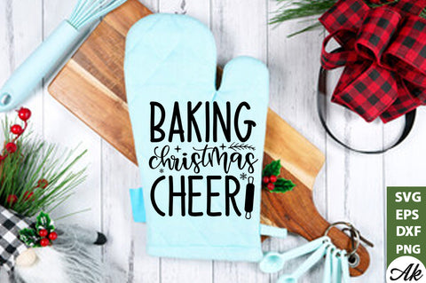 Baking Christmas cheer Pot Holder SVG SVG akazaddesign 