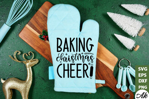 Baking Christmas cheer Pot Holder SVG SVG akazaddesign 