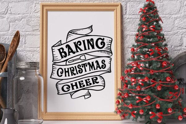 Baking christmas cheer SVG Angelina750 