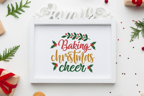 Baking Christmas Cheer SVG Angelina750 