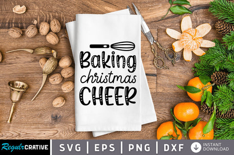 Baking christmas cheer SVG Design SVG Regulrcrative 