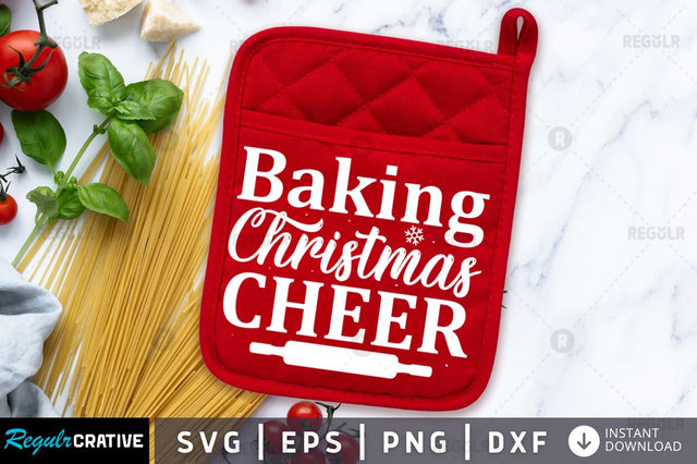 Baking Christmas cheer SVG SVG Regulrcrative 