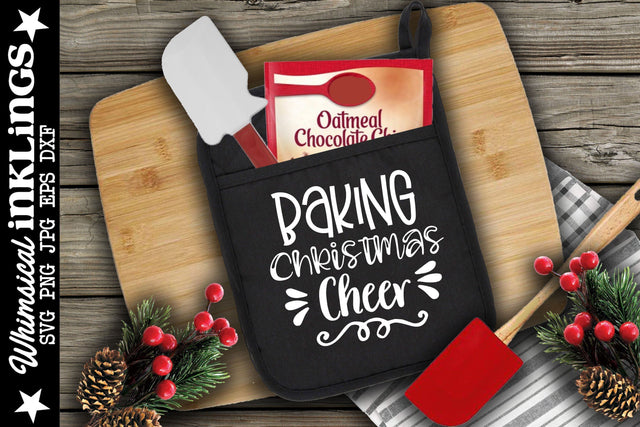 Baking Christmas Cheer SVG SVG Whimsical Inklings 