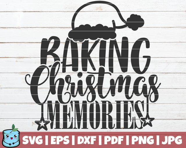 Baking Christmas Memories SVG MintyMarshmallows 