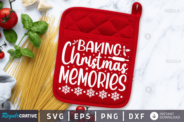 Baking Christmas memories SVG SVG Regulrcrative 