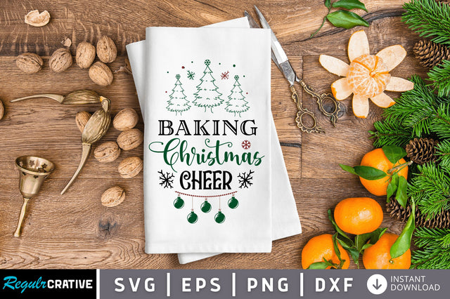 Baking christmas Png SVG Regulrcrative 