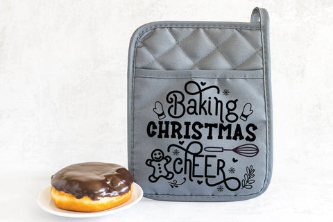 Baking Christmas Pot Holders SVG I Baking Pot Holder SVG SVG Happy Printables Club 