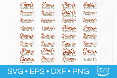 Baking Co SVG Bundle SVG SavanasDesign 