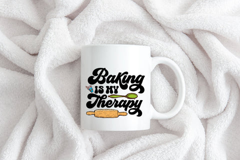 Baking is My Therapy Sublimation Sublimation Rupkotha 