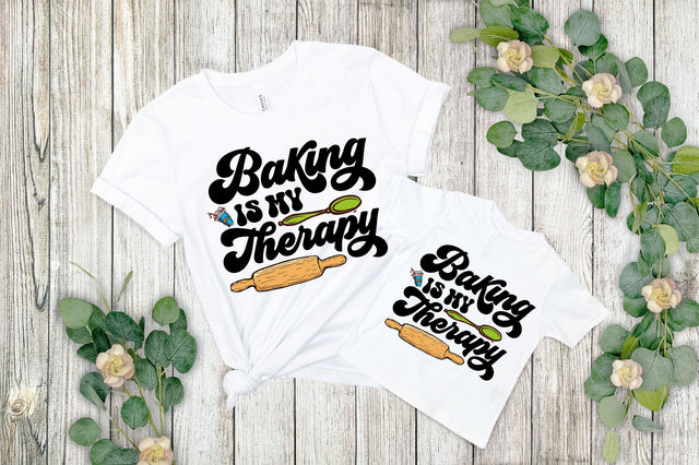 Baking is My Therapy Sublimation Sublimation Rupkotha 